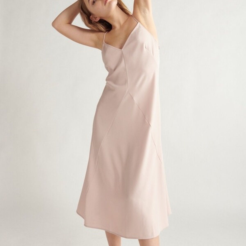 Thakoon Women Blush Slip Dress | Elegant Pink Slip Dress